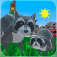 Raccoon Adventure City Simulator 3D